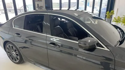 청주 랩핑, BMW 530i 윈도우몰딩+ 크롬 죽이기 / 청주 흥덕구