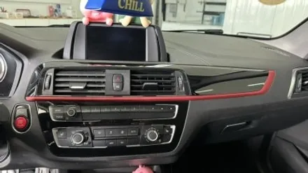 청주 랩핑, BMW 118d 실내 랩핑 / 청주 흥덕구