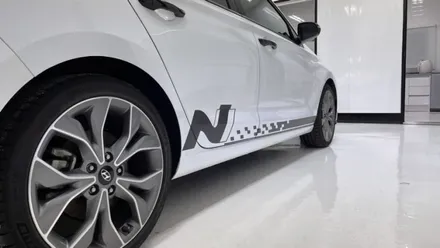 [청주 랩핑&데칼] I30 N line 데칼 작업 / 청주 흥덕구