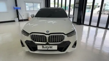 [청주 랩핑] BMW 520i 아이코닉 글로우 랩핑 + 블랙 유광 / 청주 흥덕구