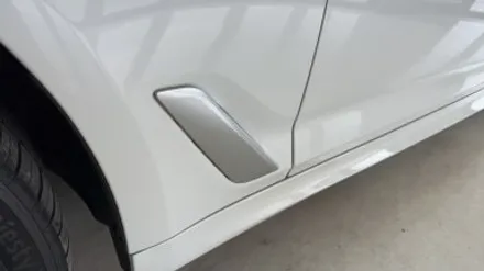[청주 랩핑] BMW 520d 키드니그릴+ 에어덕트+ 블랙 유광+ 크롬죽이기 / 청주 흥덕구