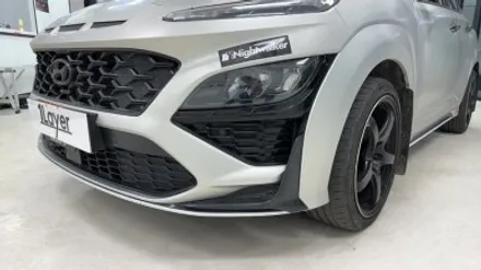 청주 랩핑, 현대 코나N 레드포인트 죽이기+ 포인트랩핑 / 청주 흥덕구