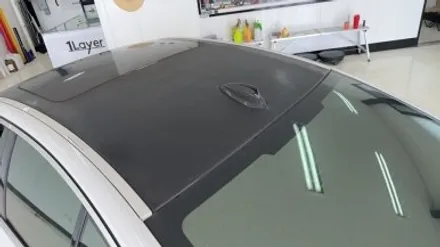 청주 랩핑, BMW 530i 루프스킨 제거 / 청주 흥덕구