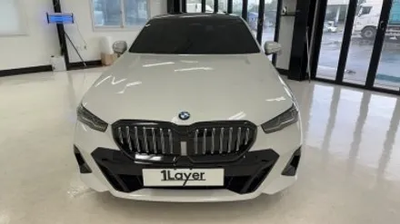 [청주 랩핑] BMW 520i 아이코닉 글로우 랩핑 + 블랙 유광 / 청주 흥덕구