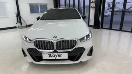 [청주 랩핑] BMW 530i 그릴 랩핑 + 아이코닉 글로우 + 블랙 유광 / 청주 흥덕구