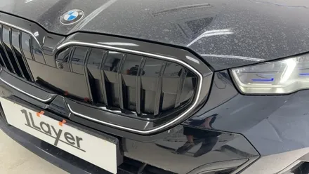 청주 랩핑, BMW 530i 그릴 랩핑+ 아이코닉 글로우+ 블랙 유광 / 청주 흥덕구