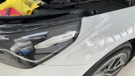 [청주 랩핑] BMW 520i 아이코닉 그릴 랩핑 + 헤드램프 PPF / 청주 흥덕구