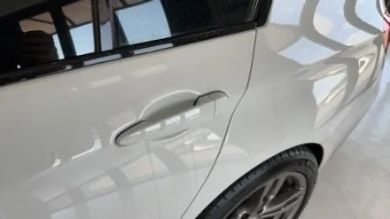 [청주 랩핑] BMW 320i 도어 캐치 랩핑 + 블랙 유광 / 청주 흥덕구