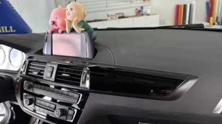 청주 랩핑, BMW 118d 실내 랩핑 / 청주 흥덕구