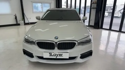[청주 랩핑] BMW 520d 키드니그릴+ 에어덕트+ 블랙 유광+ 크롬죽이기 / 청주 흥덕구
