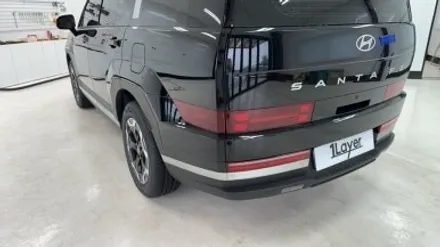 청주 랩핑, 현대 싼타페 MX5 크롬죽이기+ 블랙 잉크 만들기 / 청주 흥덕구