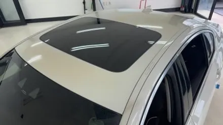 청주 랩핑, BMW 530i 루프스킨 제거 / 청주 흥덕구