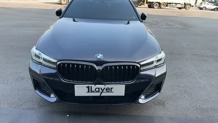 [청주 랩핑] BMW 530i 키드니 그릴 랩핑 + 블랙 유광 / 청주 흥덕구