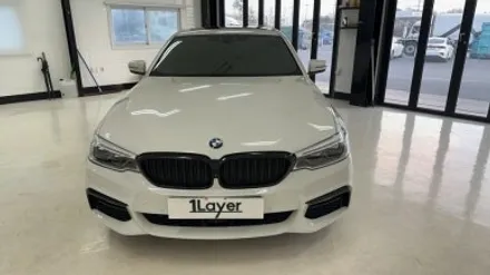 [청주 랩핑] BMW 520d 키드니그릴+ 에어덕트+ 블랙 유광+ 크롬죽이기 / 청주 흥덕구