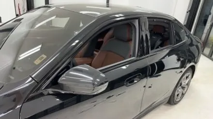 [청주 랩핑] BMW i5 크롬 죽이기 + 아이코닉 그릴 + 블랙 유광 / 청주 흥덕구