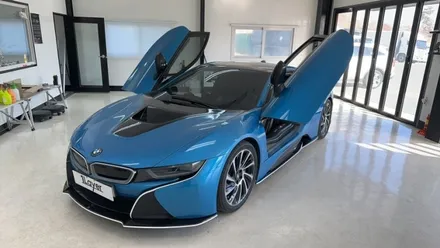 청주랩핑, BMW i8 포인트랩핑 + 바디킷 랩핑 + 하단 포인트 / 청주 흥덕구