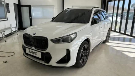 청주 랩핑, BMW X1 M35i 그릴 랩핑+ 블랙 유광 / 청주 흥덕구
