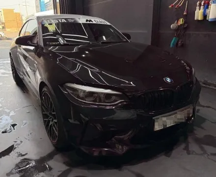 평택  BMW M2 매트 블랙 랩핑 시공기 / 평택 통복동