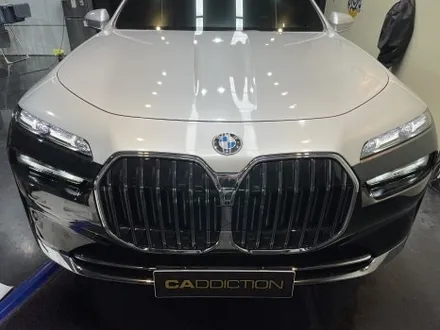 BMW 740i 듀오톤, 투톤랩핑 시공 / 평택 통복동