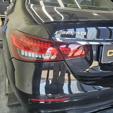 벤츠 E53 AMG 헤드라이트 및 테일램프 평택PPF 시공 / 평택 통복동