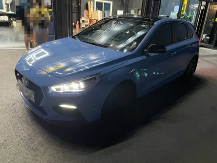 i30 스모키블루 전체랩핑으로 분위기 전환 / 평택 통복동