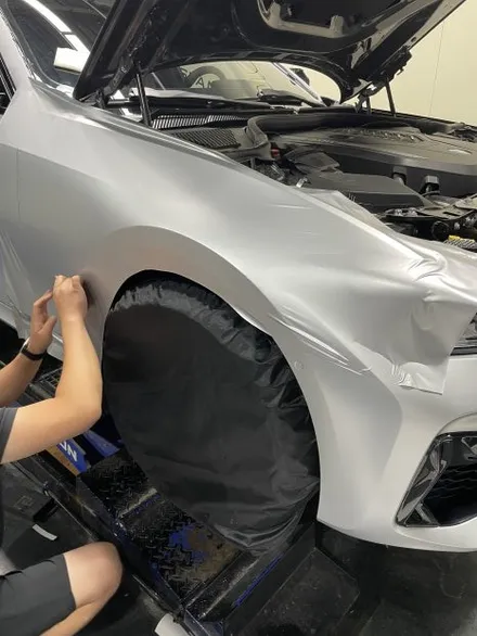BMW M340i 전체랩핑 재시공 / 평택 통복동