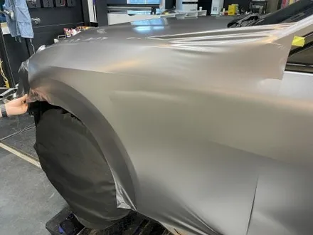 BMW M4 사틴다크그레이로 전체랩핑 시공 / 평택 통복동