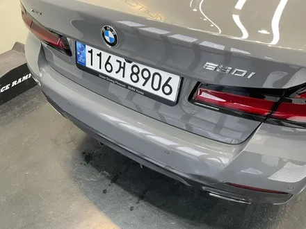 BMW530i 크롬딜리트 + 루프스킨 + 실내랩핑 시공 / 평택 통복동