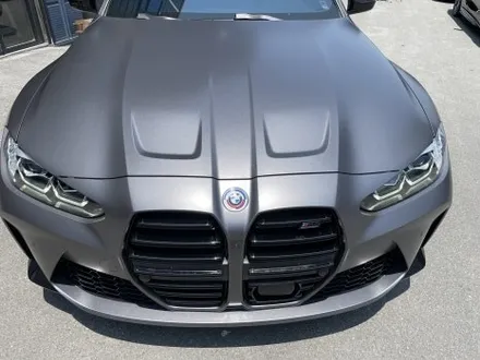 BMW M4 사틴다크그레이로 전체랩핑 시공 / 평택 통복동