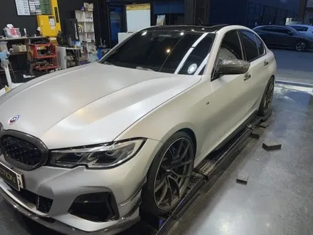 BMW M340i 전체랩핑 재시공 / 평택 통복동