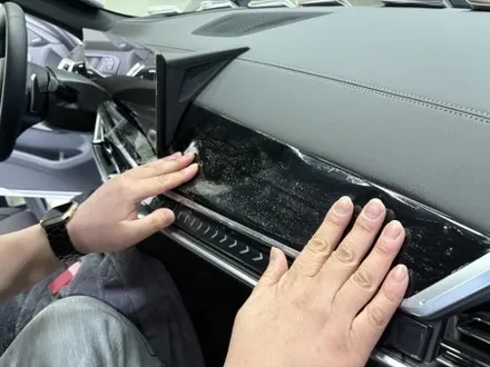 평택 BMW x6 사틴다크그레이 전체랩핑 및 PPF시공 / 평택 통복동