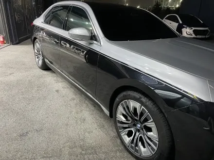 BMW 740i 듀오톤, 투톤랩핑 시공 / 평택 통복동