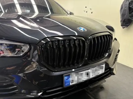 평택 BMW x5 그릴 및 크롬죽이기 랩핑 보험처리 시공 / 평택 통복동