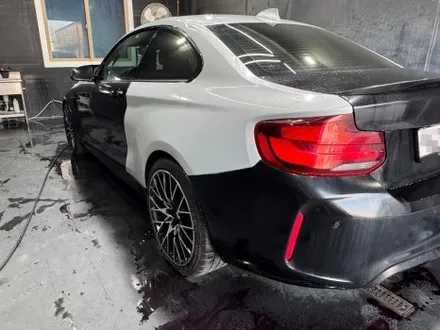 평택  BMW M2 매트 블랙 랩핑 시공기 / 평택 통복동