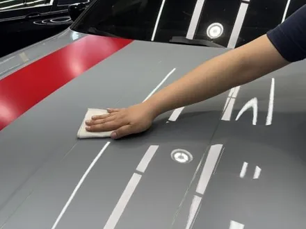 평택 BMW M4 CSL룩 데칼 랩핑시공 / 평택 통복동