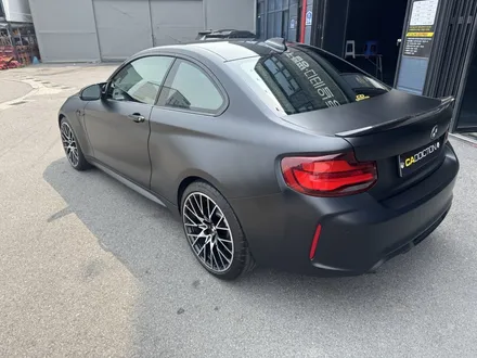 평택  BMW M2 매트 블랙 랩핑 시공기 / 평택 통복동