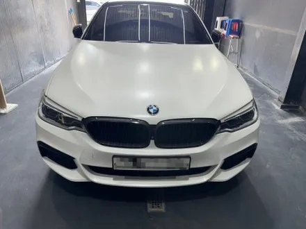 평택 bmw 5 랩핑 재시공 / 평택 통복동