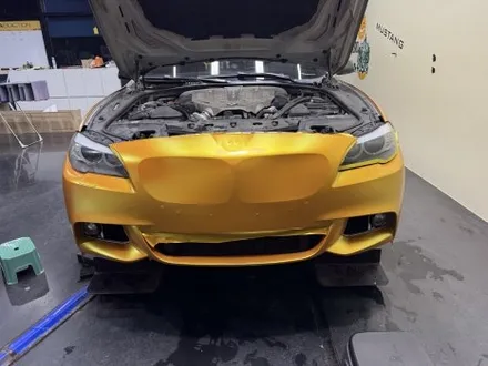 평택, 천안 BMW 5시리즈 랩핑 보험처리 시공 / 평택 통복동
