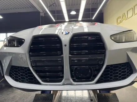 평택 BMW M4 CSL룩 데칼 랩핑시공 / 평택 통복동