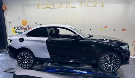 평택  BMW M2 매트 블랙 랩핑 시공기 / 평택 통복동