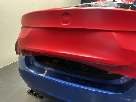 BMW 420D 사틴 카마인레드 전체시공 / 평택 통복동