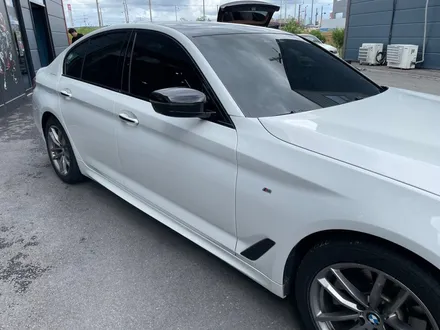 BMW520D 평택루프스킨 및 크롬딜리트 시공 / 평택 통복동