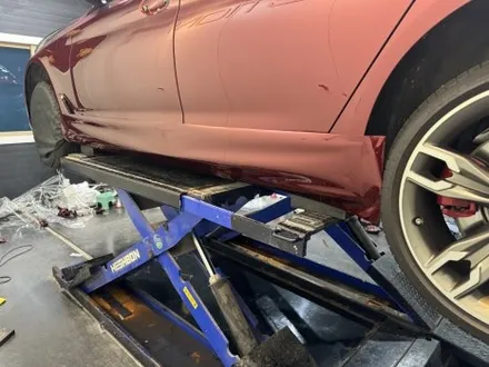 BMW 550i 고광택 전체랩핑 시공 / 평택 통복동