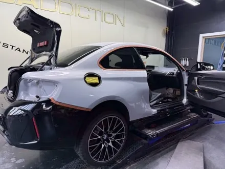 평택  BMW M2 매트 블랙 랩핑 시공기 / 평택 통복동