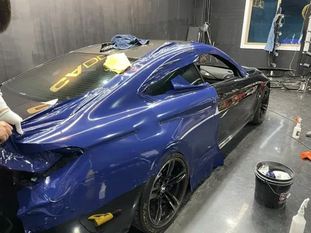 [BMW - M4]평택랩핑 색 변화로 새로운 느낌 그대로 / 평택 통복동