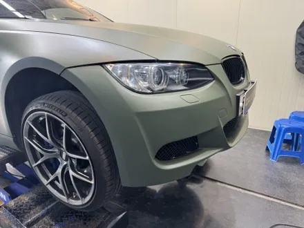 BMW E93 사고로 인해 평택랩핑 재시공 / 평택 통복동