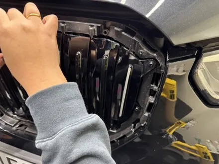 평택 BMW x5 그릴 및 크롬죽이기 랩핑 보험처리 시공 / 평택 통복동