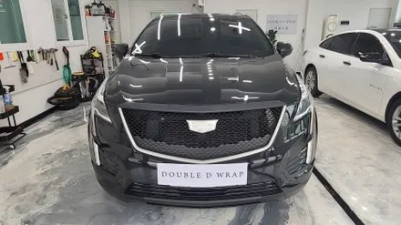 김해 장유 창원 자동차 랩핑 캐딜락 ST5 크롬죽이기 무광블랙 살펴보기 / 김해, 부산, 창원