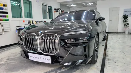 김해 장유 창원 랩핑  BMW 7시리즈(G70) 투톤 랩핑 듀오톤 랩핑 더블디랩 / 김해 율하동
