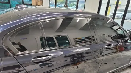 김해 장유 창원 랩핑 BMW 7시리즈 G11 크롬죽이기 더블디랩 / 김해 율하동